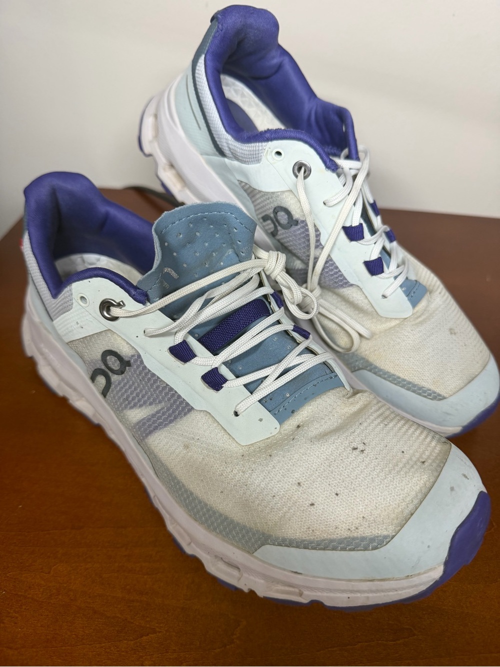 On Cloud CLOUDVISTA Running Shoe Frost Mineral White Purple Women’s Size 9